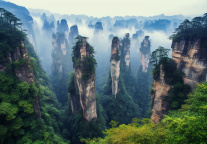 张家界国家森林公园“一票制”游览即日起正式实施