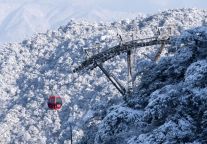 心动！雪后的三清山万里挑一
