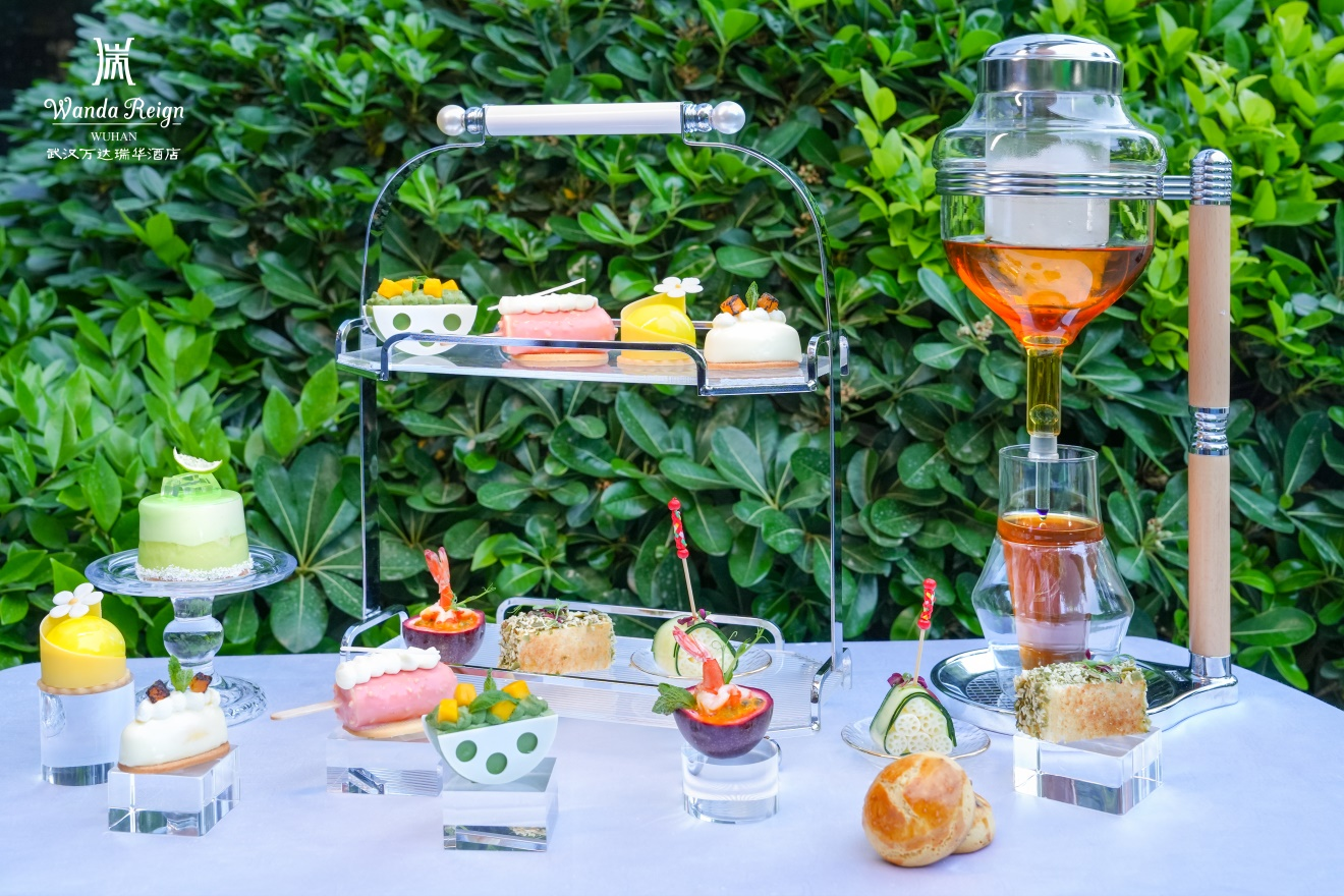 武汉万达瑞华酒店“沁夏”限定下午茶 畅享夏日甜蜜时光