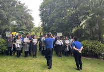 防患于未“燃”南宁富力万达嘉华酒店举行消防疏散演练