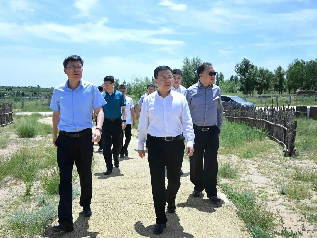 陕文投集团总经理卢涛到榆林文旅公司调研