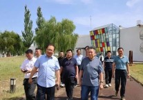 陕西省煤炭工业协会朱周岐会长一行到中能文创园调研指导