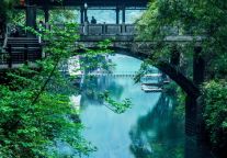 来了！韩国游客，组团走进三峡人家景区