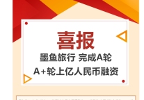 墨鱼旅行：完成A轮A+轮上亿元人民币融资