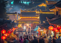 城发美寓＆光之谷 | 元宵奇“庙”游 花灯满城 万千祥和