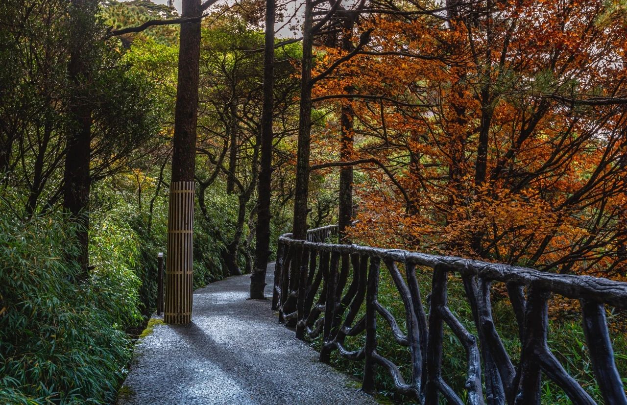 江西三清山景区：国庆游人如织 旅游秩序井然