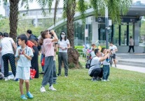 招商蛇口旗下鲸山别墅组织深圳湾观鸟公益活动