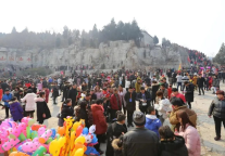 来景区逛庙会，平安喜乐过大年！