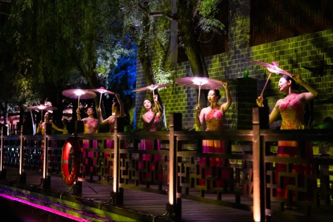 三河古镇夜游又添新景，文旅融合点亮盛夏！