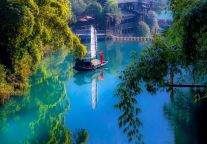 【节气诗画·09】过三峡人家景区听笛...