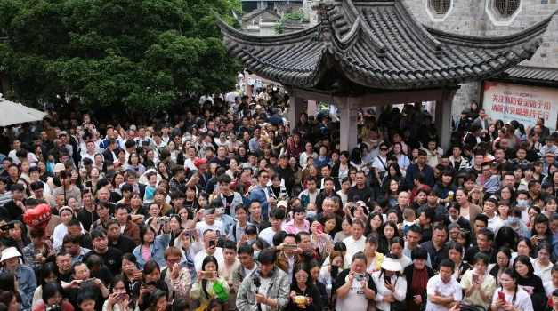 江南大宋城，五一“台台台台台”高能，期待下个假期与您再约！