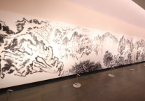 震撼！18米巨幅画卷！在广东品鉴明月山的美→