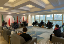 中商企协刘育才会长一行应邀到访中东辽宁总商会