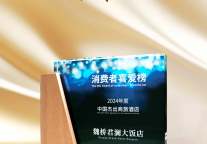 魏桥君澜大饭店被评为“2024年中国杰出商旅酒店”