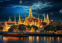 泰国王权免税隆重庆祝春节