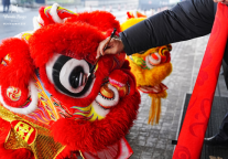 瑞狮纳福 武汉万达瑞华酒店新春活动