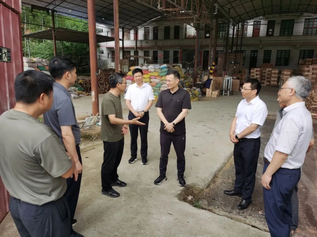 杨宏伟赴资兴市彭公庙村调研指导灾后重建和防汛工作