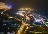 明月山景区国庆假期“夜经济”火爆值持续拉满，越夜越精彩！