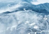 2024年初雪预告！卷雪景，明月山没在怕的！