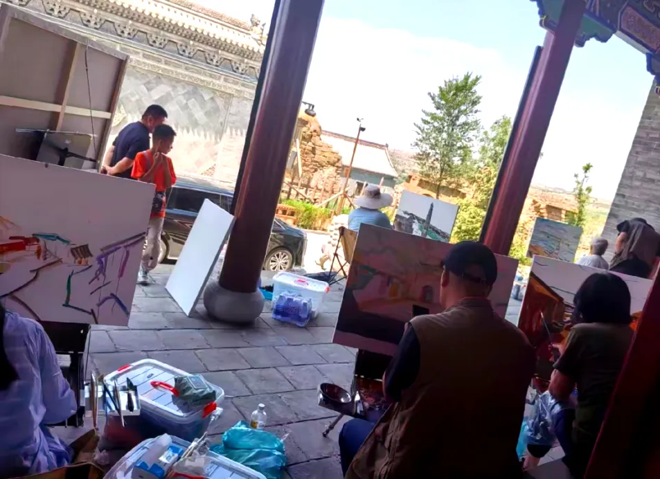 全国书画名家笔墨下的榆林，绘就城市文化新画卷