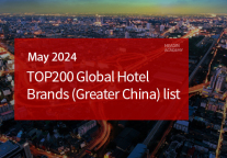 TOP200 Global Hotel Brands (Greater China) in May 2024