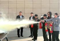 榆林旅投城服公司开展消防安全知识培训及实操演练