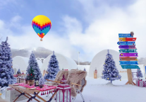 万达锦华酒店：长白山万达国际度假区盛大启幕北欧雪屋节