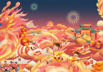 迪拜地标建筑帆船酒店附近将举办无人机表演庆祝中国新年