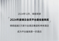 锦颐荣誉+1，荣获绿云会员平台最佳复购奖！