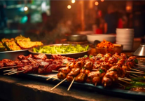 「集“食”行乐」紫蓬小巷美食街火热招商中……