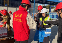 承寓·桐华里项目联合街道社区开展消防宣传活动