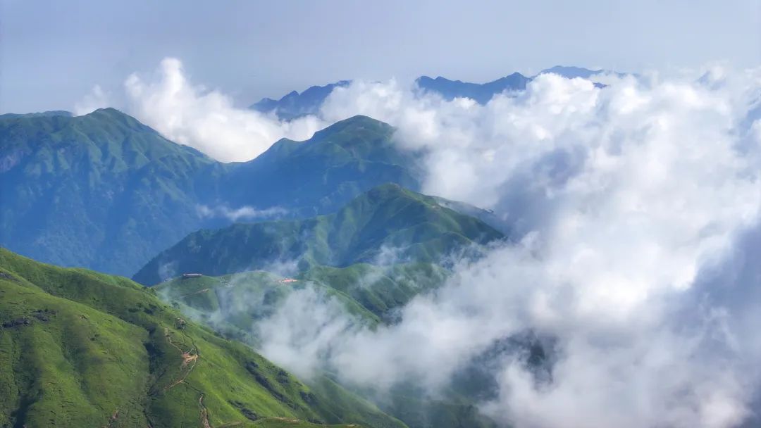 高光时刻！一波武功山秋日美图震撼来袭～