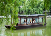 乘船游三河！三河古镇画舫启动试运营！