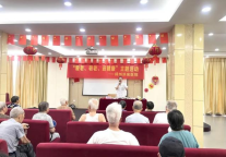 扬州万达颐华酒店联合扬州洪泉医院进行“爱老、敬老、送健康主题活动