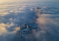 11月的峨眉山景区，没有技巧，就是硬美！