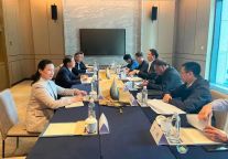 陈广胜厅长在国寿君澜大饭店听取君澜品牌发展工作汇报