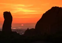 龟峰景区又迎多个境内外踩线团