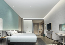 丽怡酒店独特的现代风格，充满对美好生活的向往