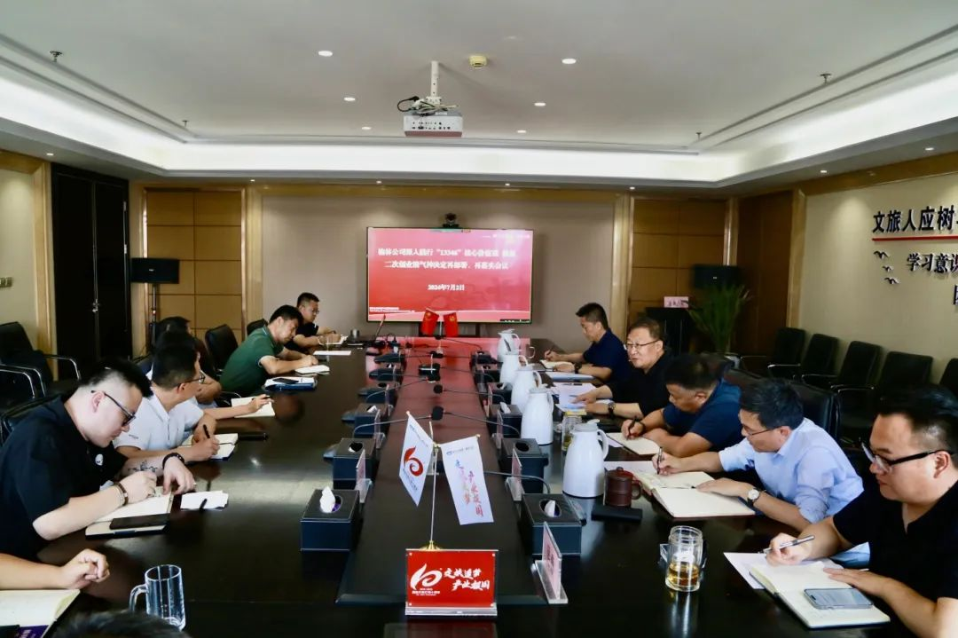 榆林文旅公司组织学习陕文投集团“13346”核心价值观