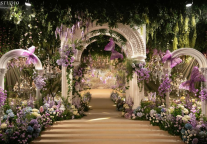 成都万达瑞华酒店云端婚礼：开启奢华爱情序章