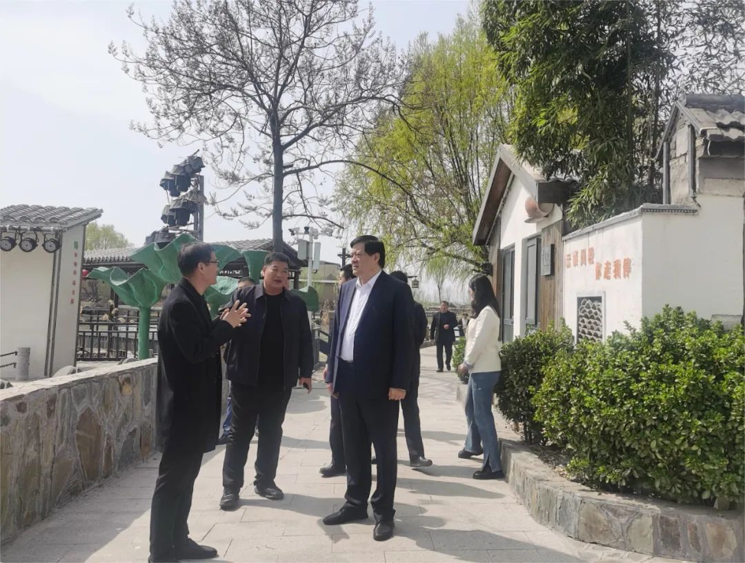 孔子文旅集团助力微山县留庄镇运河里乡村振兴示范片区工作