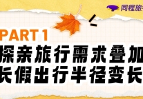 同程旅行发布中秋国庆旅游消费数据，长线游、出境游迎客流高峰
