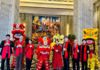 瑞意满华堂，上海万达瑞华酒店新春舞狮庆典