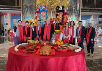 哈尔滨万达文华酒店舞狮贺新春