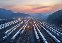 1至2月全国铁路发送旅客7.26亿人次，同比增长4.7%