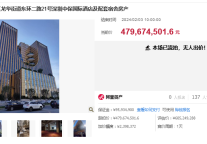 深圳中保国际酒店及配套宿舍房产首拍未成交，以4.79亿元流拍
