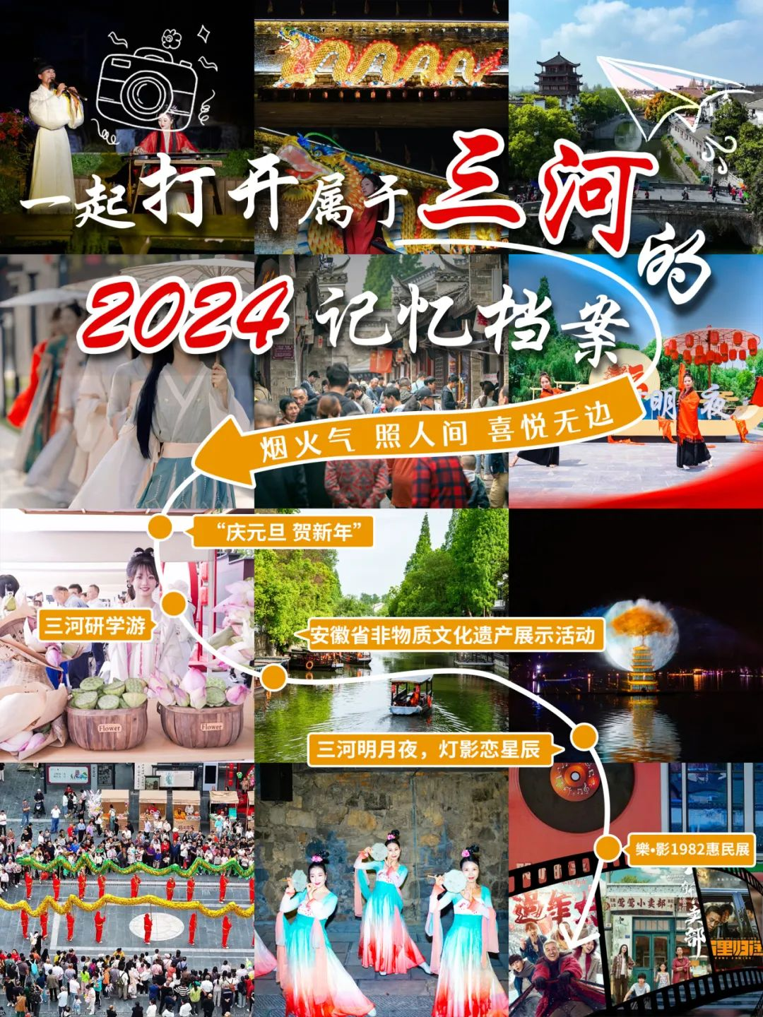 年终报告：一起打开属于三河古镇的2024记忆档案