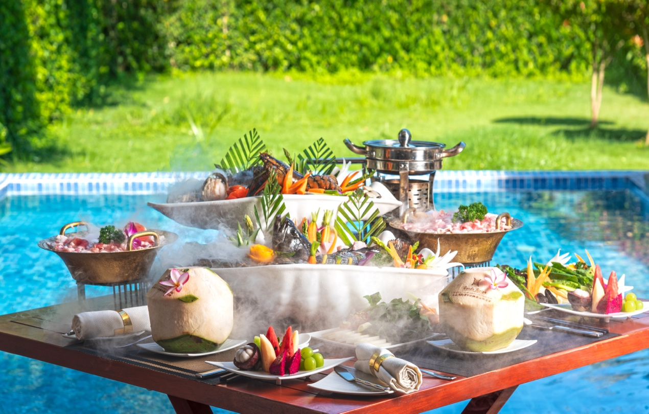 暄和家宴·年夜饭|三亚海棠湾万达瑞华度假酒店别墅火锅定制新春团聚新体验