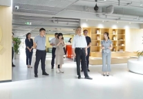 住房城乡建设部建筑杂志社到 郑州人才公寓调研