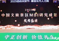 荣光加冕，2025年中国文旅景区MBI研究成果发布！